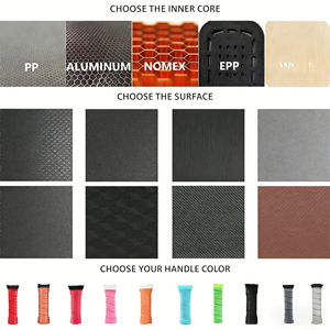 <span class=keywords><strong>Raquette</strong></span> de pickleball en fibre de verre certifiée USAPA, planche alvéolée de 16 mm d'épaisseur, pour adultes, sports intérieurs et extérieurs, divertissement portable - Product Image 5