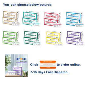 ด้ายเย็บผ้าสังเคราะห์ทางการแพทย์พร้อมเข็มเย็บ - Product Image 3