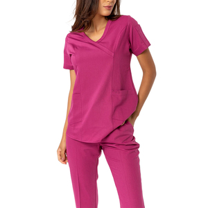 Style de conception d'usine personnalisé à la mode pas cher tissu extensible survêtement uniformes d'allaitement gommages médicaux uniforme d'hôpital - Product Image 2