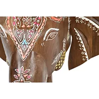Table console Mango 68x34x78 Multicolore Éléphant