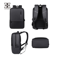 Sac à dos pour ordinateur portable de 15 pouces pour les déplacements professionnels et les voyages, avec port USB, sac à dos décontracté pour hommes, sac à dos pour étudiants en Oxford, sac à dos pour ordinateur portable durable et imperméable