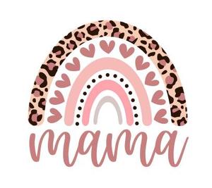 4 pulgadas de altura para madres, día de la madre, mamá, personalizado, UV, DTF, taza, envoltura, transferencias, logotipo transparente, etiqueta adhesiva, calcomanías, impresión - Product Image 1