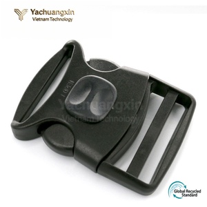 Plastic Adjustable Side Release <b>Buckle</b> Safety Lock Trendy Eco-Friendly Backpack Belt Bag Parts <b>Strap</b> Paracord Clips Accessories - Product Image 4