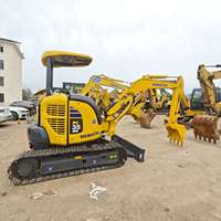 Mini-excavatrices d'occasion Komatsu 35MR 3,5 tonnes, 95 % neuves, haute performance, avec rapport d'essai mécanique, pour usage agricole - Vente chaude