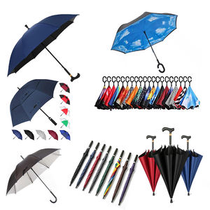 Parapluie de golf grande taille coupe-vent et imperméable, ouverture automatique, impression de logo personnalisée pour cadeaux d'affaires et publicité (vente en gros) - Product Image 1