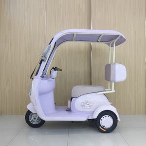 A Low-cost <b>Electric</b> Tricycle with Carbon Steel Frame 3-speed Gear LED Display Electronic Features for Urban Transportation - Product Image 2