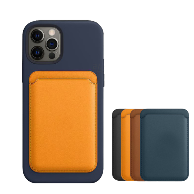 Luxury Magnetic PU Phone Wallet Card Holder Powerful Magnet Design Secure Phone Case and Bag by Manufacturer