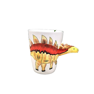 Caneca de cerâmica 3d de dinossauro, xícaras de café com forma de animal para bebida com alça - Product Image 4