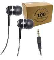 Écouteurs Stéréo Intra-auriculaires 3,5 mm avec Micro pour Ordinateur Portable, Lecteur MP3, Tablette et PC – Vente en Gros, Livraison Gratuite, Prix Abordable