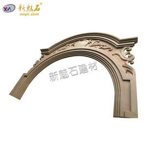 New Magic Stone Grc <b>Arch</b> Door <b>Frame</b> Decorative molding For Outdoor Use - Product Image 5