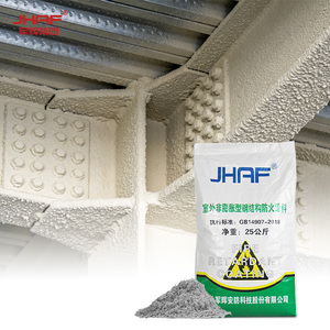 Revestimiento Ignífugo No Intumescente de Película Gruesa para Acero, <span class=keywords><strong>Mortero</strong></span> Cementicio en Aerosol con Resistencia al Fuego de 3 Horas para Edificios de Gran Altura - Product Image 1