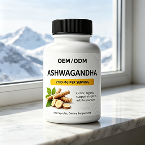 Extracto de Ashwagandha, 90 Cápsulas Vegetales, Suplemento para el Bienestar Diario, Enfoque Mental, Cuidado de la Memoria, Apoyo para Adultos, 60 Cápsulas - Product Image 1