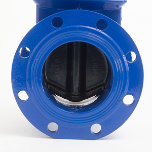 Vanne à opercule souple à bride en fonte ductile DN100 PN16, à opercule montante, pour l'alimentation en eau, vente en gros d'usine OEM - Product Image 2
