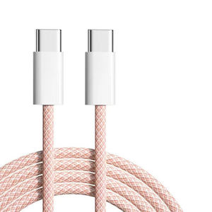 Cavo Dati USB-C da 1m 60W per <span class=keywords><strong>iPhone</strong></span> 15 16 17 Pro Plus MAX, Cavo di Ricarica Rapida USB-C a Tipo C in Nylon Intrecciato - Product Image 3