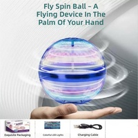 Ballon volant intelligent à induction, boule magique flottante, soucoupe volante lumineuse en plastique, jouet unisexe pour enfants de 14 ans et plus