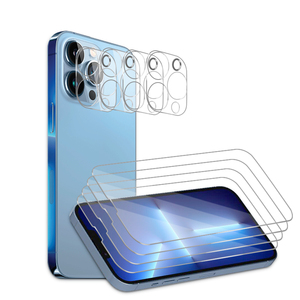 Chất Lượng Cao <span class=keywords><strong>4</strong></span> Miếng 0.33Mm Điện Thoại Di Động 2.5D Kính Cường Lực 9H Cho <span class=keywords><strong>Iphone</strong></span> 13 <span class=keywords><strong>12</strong></span> Pro Max Với Ống Kính Máy Ảnh - Product Image 5