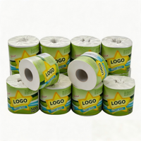 Papier essuie-tout écologique Eco Tissue 500 feuilles, papier toilette pour la famille, salon, usage quotidien portable et protection hygiénique