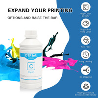 Pigmen Bubuk Film PET Massal Cmyk Putih Tinta Cetak Dtf untuk Printer Epson L1800 L810 L850 L1300 L1450 L1455 L3050 DX4 DX5 DX7
