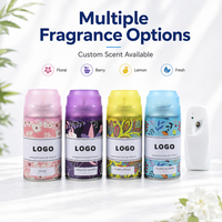 Recharges de désodorisant mural et sur pied, distributeur automatique de spray désodorisant pour la maison et le commerce