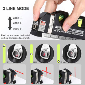 <span class=keywords><strong>Misuratore</strong></span> <span class=keywords><strong>Laser</strong></span> a scala di livello del livello del <span class=keywords><strong>Laser</strong></span> con allineamento verticale di 8FT Standard e righello metrico <span class=keywords><strong>misuratore</strong></span> <span class=keywords><strong>Laser</strong></span> a livello di linea trasversale - Product Image 4