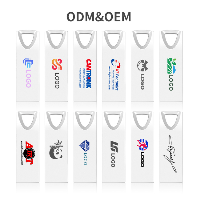 High-Speed 128 MB USB 3.0/2.0 Metal Flash Drive Waterproof Promotional New 3-Year Warranty PC-Compatible PP Bag