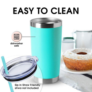 Venta Al Por Mayor 20oz 30oz Tazas De Caf Al <span class=keywords><strong>Vaco</strong></span> De Acero inossidabile isolato doppia parete vuoto viaggio tazza da caffè Tumbler - Product Image 4