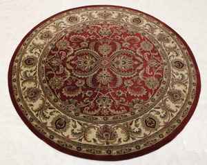 9'0 \ "X 9 'Alfombra DE ÁREA DE LA India oriental Colorido Tufted Abstracto Personalizable Tamaños Tinte de lana Tinte vegetal Alfombras personalizables de lana - Product Image 5