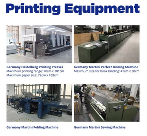 ผู้ผลิตผู้เชี่ยวชาญ กระดาษออฟเซ็ตคุณภาพสูง ปั๊มฟอยล์และนูนลายบนการพิมพ์หนังสือปกแข็ง - Product Image 5