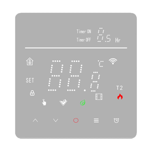 Thermostat numérique <span class=keywords><strong>WiFi</strong></span> pour chauffage de sauna, contrôleur de température pour système de chauffage par le sol radiant, thermostat Tuya - Product Image 2