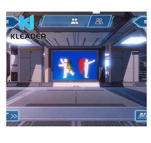 Kinect Trò Chơi Trải Nghiệm Tương Tác Cho Trẻ Em Trò Chơi Tư Thế Chiếu Hình Tam Giác <span class=keywords><strong>3D</strong></span> Ảo Nhập Vai Năng Động Trên Tường - Product Image 4