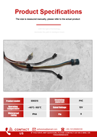 N61AB M19 Faisceau de câblage à gauche E00215 Assemblage-High-Spec