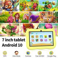 Barato 7 pulgadas niños Tablet 2GB 32GB niños aplicación educativa Android 13 niños tableta con tarjeta Sim Tablet Pc