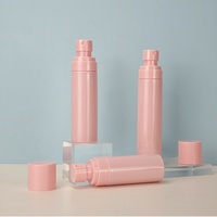 Flacon pulvérisateur vide en PET, 60 ml, 100 ml, 120 ml, rose et blanc, pour sérum et lotion de soin de la peau, emballage cosmétique