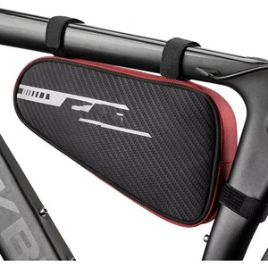 Échantillon gratuit : Sacoche de cadre triangulaire pour vélo, sacoche de rangement pour outils avant sur tube supérieur, accessoires pour vélos de montagne tout-terrain - Product Image 4