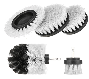 Ensemble de brosses de nettoyage pour perceuse, couleur blanche, 5 pièces, brosse de nettoyage puissante pour perceuse, 2''/3.5'/4'/5'/5'/5.5'' - Product Image 2
