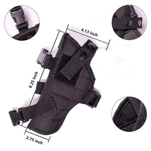 Étui d'épaule universel personnalisé noir dissimuler sac de transport étui d'épaule tactique 2 poches harnais d'épaule pour hommes chasse - Product Image 4