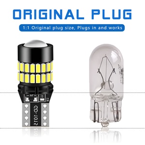 Bombillas LED Canbus T10 194 de 12V con Lente Proyector, Alto Lumen, para Matrícula de Auto, Luz de Lectura, Señalización de Estacionamiento, <span class=keywords><strong>6</strong></span> Colores Disponibles - Product Image 4
