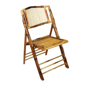 Wholesale Wedding Event <strong>Chairs</strong> <strong>Bamboo</strong> Folding <strong>Chairs</strong> for Events Wedding Party - Product Image 1