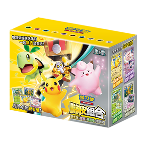 Vente en gros Nouveau Jeu de Cartes à Collectionner Pokémon (JCCP) Chinois Simplifié Rouge & Violet Combinaison Joyeuse Boîte Complète Chinois Simplifié - Product Image 4