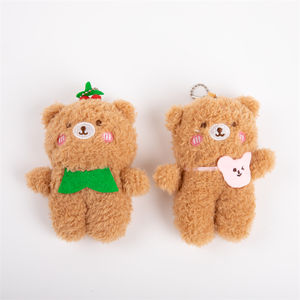 مصنع توريد تصميم مخصص حقيبة الظهر دبوس الشعر الكرتون دمية قلادة محشوة القطن الحيوان أفخم لعبة الكمال هدية مسحوق - Product Image 3