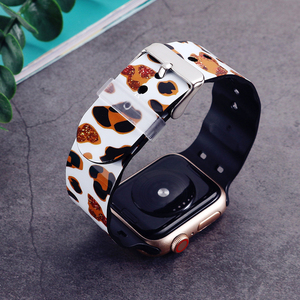 Design personnalisé <span class=keywords><strong>Bracelet</strong></span> de montre de luxe en TPU souple pour <span class=keywords><strong>femme</strong></span> <span class=keywords><strong>Bracelet</strong></span> de montre pour Iwatch 8 7 6 5 <span class=keywords><strong>Se</strong></span> 38 40 42 44 45mm <span class=keywords><strong>Bracelet</strong></span> - Product Image 1