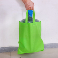 Vente en gros bon marché, sac non tissé fourre-tout promotionnel avec logo personnalisé imprimé réutilisable par ultrasons thermoscellé pour femmes