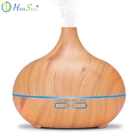 2025 Best-seller Ménage 500ml Électrique Parfum Humidificateur Bureau Parfum Diffuseur 7 Couleur LED Lampe Huile Essentielle Diffuseur
