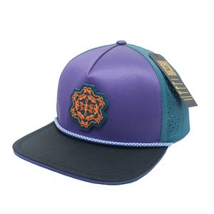 Gorra de béisbol personalizada de 5 paneles con diseño de espiga, bolsillo, transpirable, impermeable, cierre de doble hebilla, deportiva con imagen impresa - Product Image 5