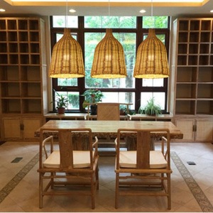 Rattan Pendant <b>Lights</b> Round <b>Led</b> <b>For</b> Living <b>Room</b> Bedroom Leisure Venues Zhongshan 8113 - Product Image 5