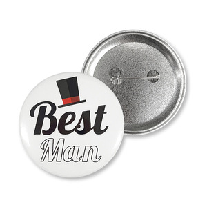 Nuevo Insignia de Equipo de Novios de 58mm de Plástico para Decoración de Bodas, Fiestas, Regreso a Clases y Graduaciones, de Gran Venta y Recién Llegado - Product Image 3