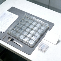 Factory Custom ESD Anti Static Blister Tray PET PS Material Consumer Electronic Components Turnover Tray OEM ODM