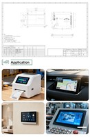Carte de commande d'écran LCD universelle Polcd 4,3'' 5'' 40 broches, kit complet DIY, mini carte de commande
