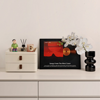 TONFO Peinture décorative moderne sur vinyle, couverture d'album musical minimaliste, impression sur toile pour décoration murale de salon et de maison