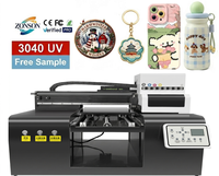 Imprimante multifonctionnelle 3040 A3 UV haute vitesse, haute précision pour petites entreprises, artisanat en acrylique, artisanat en verre